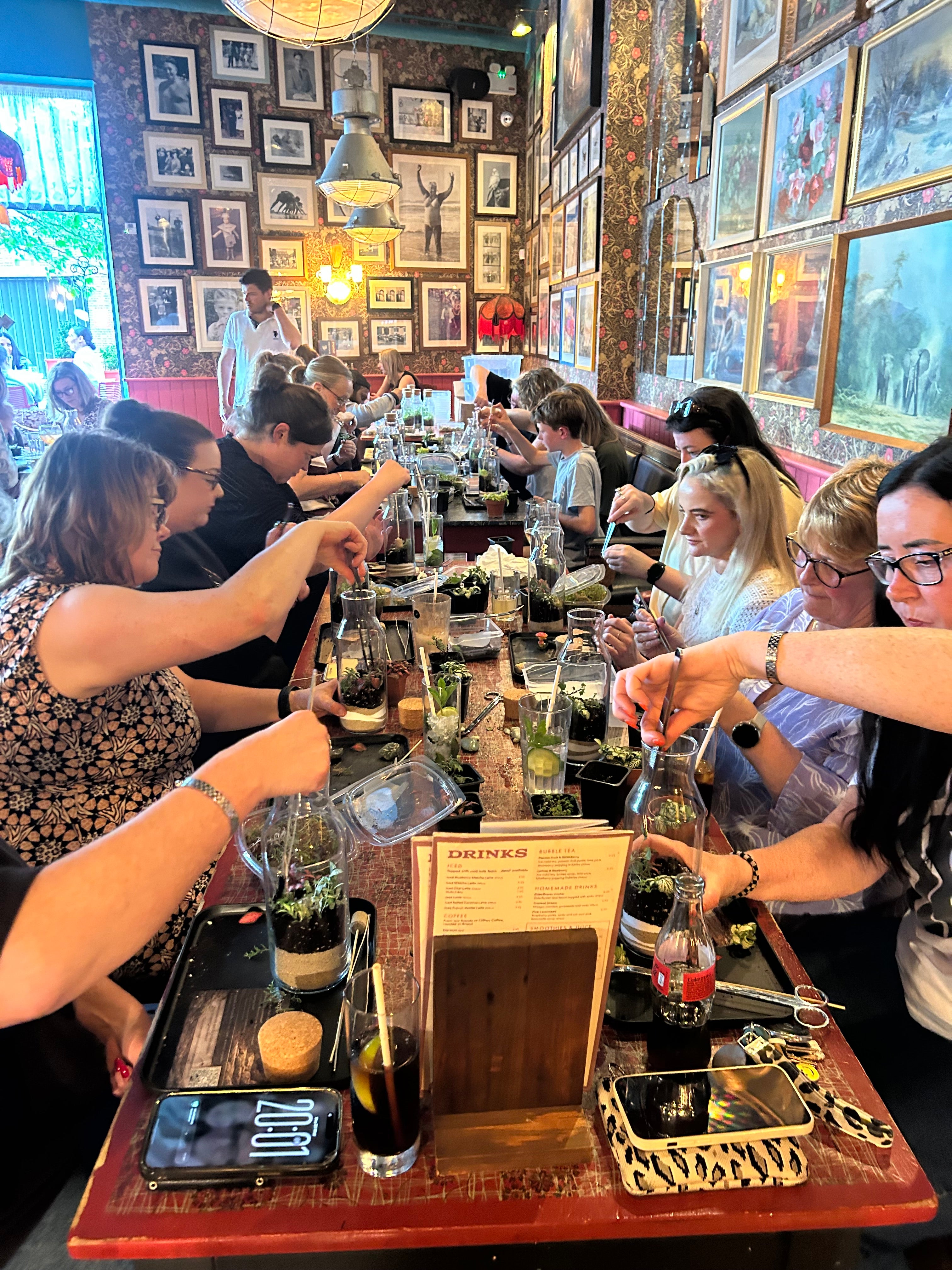In Person Terrarium Workshops